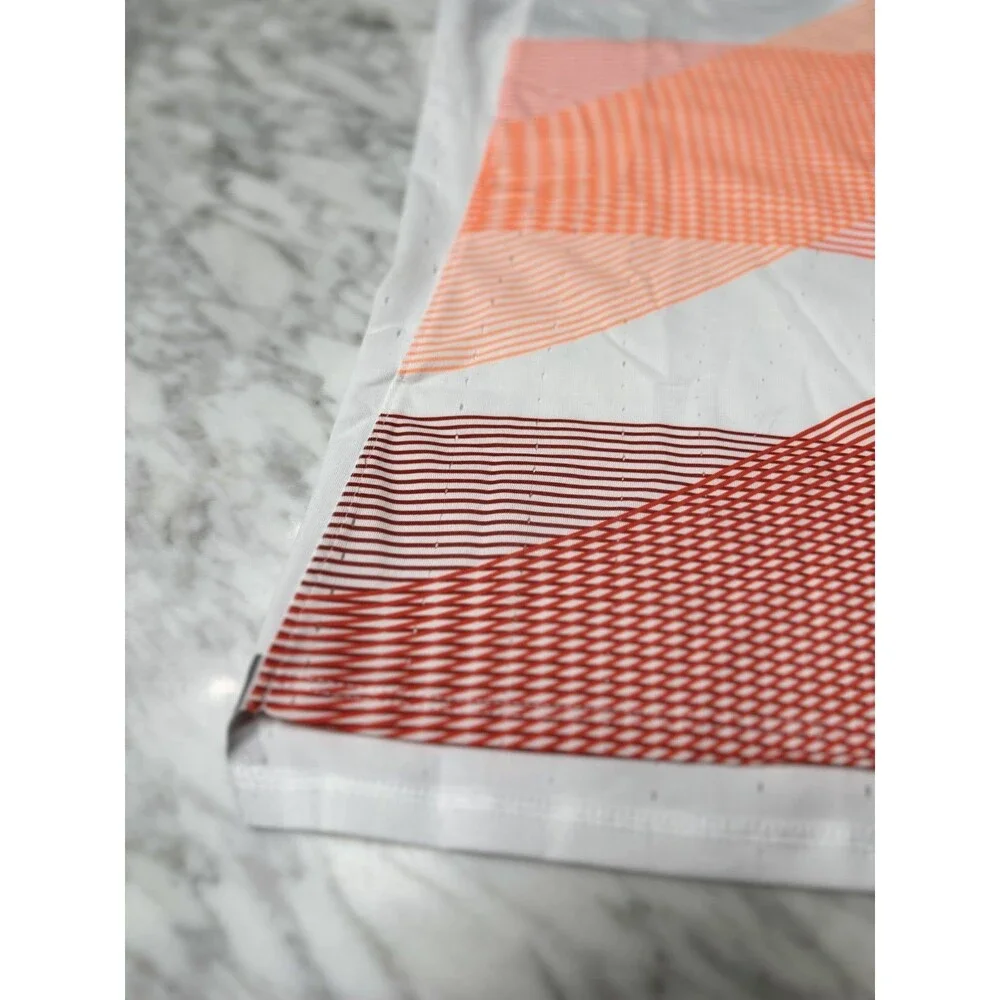 Nike ADV AeroSwift NN Track Singlet Tank Mens Medium White Orange DV7714-100